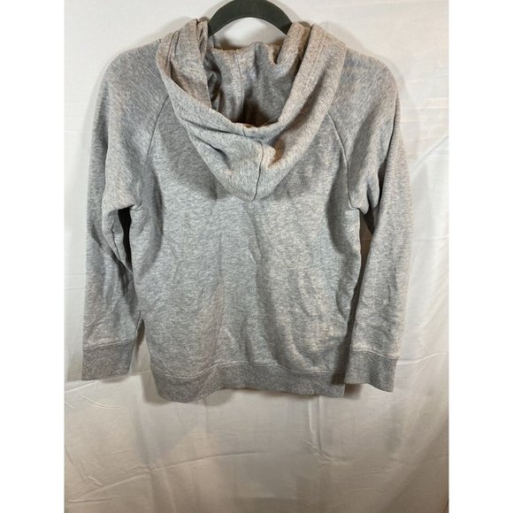 Champion Sweater Boys Large Gray Pullover Logo Hooded Sweatshirt Kids Youth - Picture 5 of 8